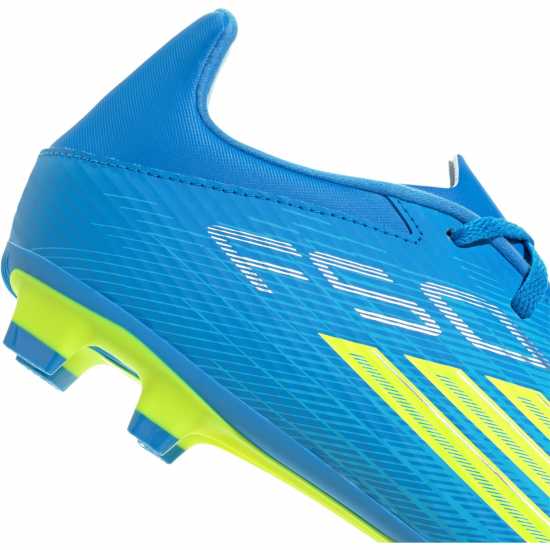 Adidas F50 Club Adults Firm Ground Football Boots Blue/Yellow 