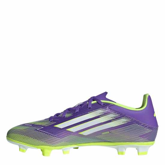 Adidas F50 Club Adults Firm Ground Football Boots Purple/White Мъжки футболни бутонки