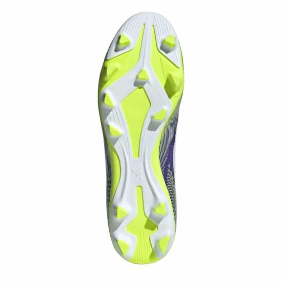 Adidas F50 Club Adults Firm Ground Football Boots Purple/White Мъжки футболни бутонки