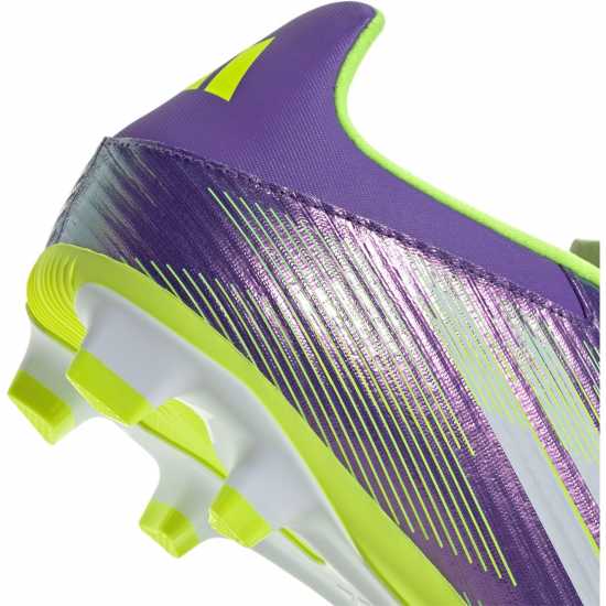 Adidas F50 Club Adults Firm Ground Football Boots Purple/White Мъжки футболни бутонки