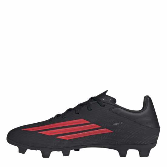 Adidas F50 Club Adults Firm Ground Football Boots Black/Red 