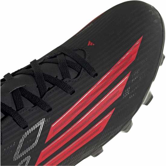 Adidas F50 Club Adults Firm Ground Football Boots Black/Red 