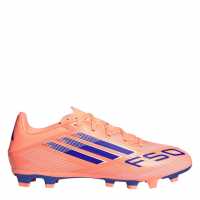 Adidas F50 Club Adults Firm Ground Football Boots Оранжево/Синьо 
