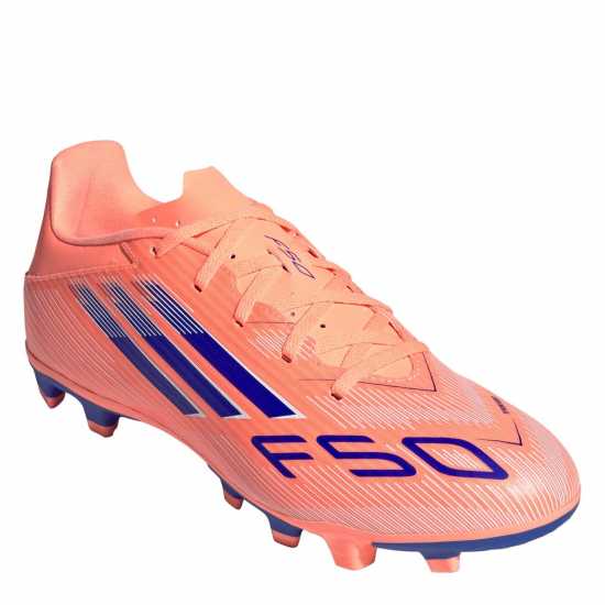 Adidas F50 Club Adults Firm Ground Football Boots Оранжево/Синьо 