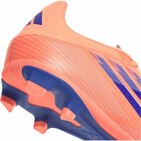 Adidas F50 Club Adults Firm Ground Football Boots Оранжево/Синьо 
