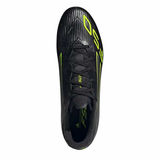 Adidas F50 League Adults Firm Ground Football Boots Black/Lemon Мъжки футболни бутонки