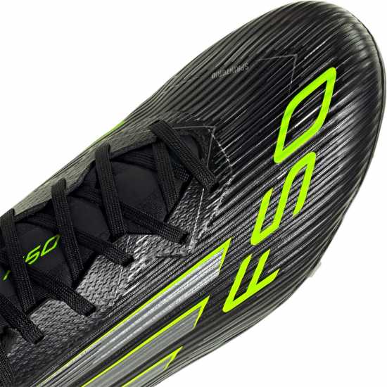 Adidas F50 League Adults Firm Ground Football Boots Black/Lemon Мъжки футболни бутонки