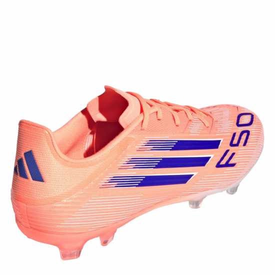 Adidas F50 League Adults Firm Ground Football Boots Оранжево/Синьо 