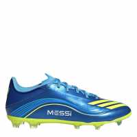 Adidas F50 League Adults Firm Ground Football Boots Синьо/Жълто 