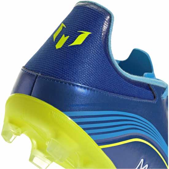 Adidas F50 League Adults Firm Ground Football Boots Синьо/Жълто 