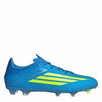 Adidas F50 League Adults Firm Ground Football Boots Blue/Yellow 