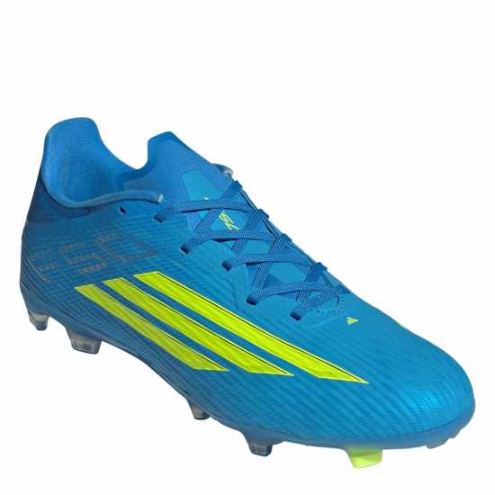 Adidas F50 League Adults Firm Ground Football Boots Blue/Yellow 