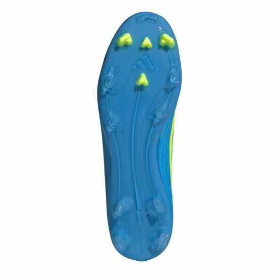 Adidas F50 League Adults Firm Ground Football Boots Blue/Yellow 