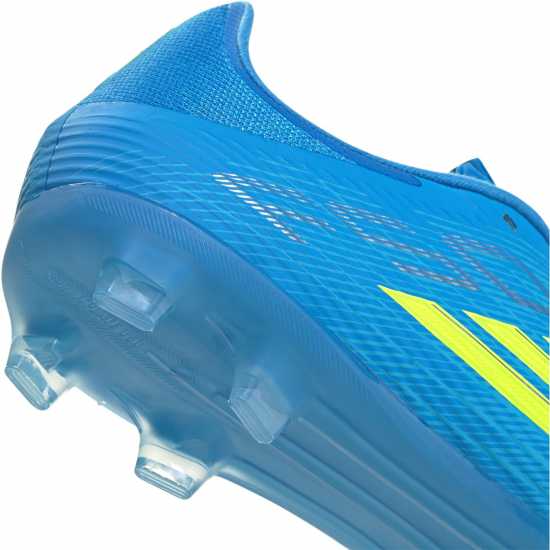 Adidas F50 League Adults Firm Ground Football Boots Blue/Yellow 