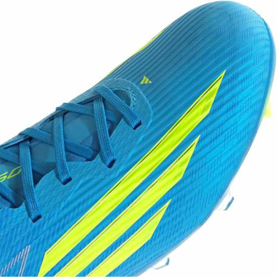 Adidas F50 League Adults Firm Ground Football Boots Blue/Yellow 