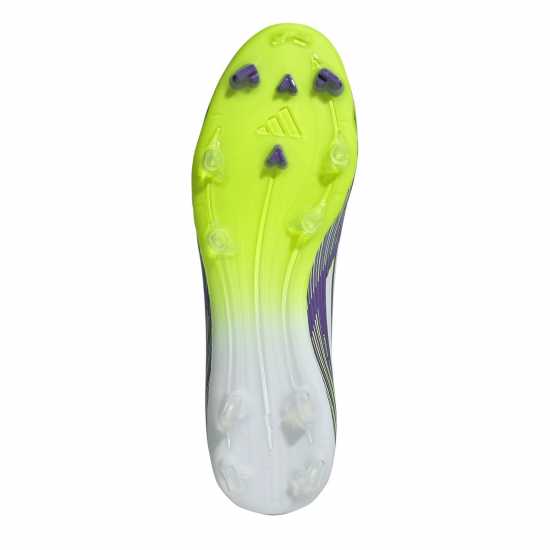 Adidas F50 League Adults Firm Ground Football Boots Purple/White Мъжки футболни бутонки