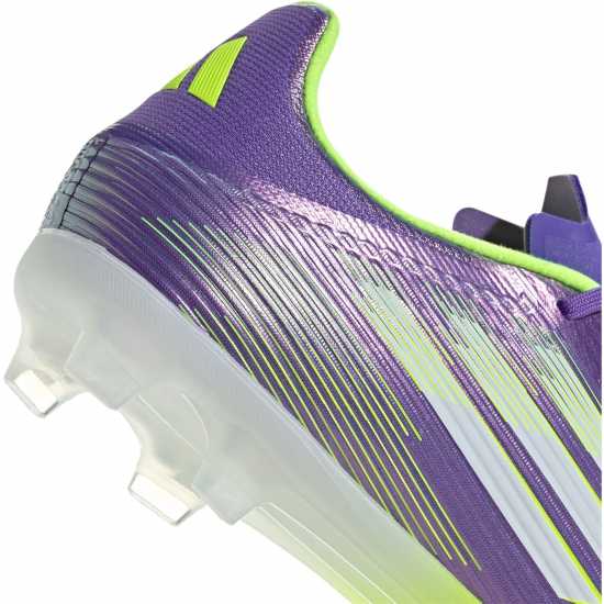 Adidas F50 League Adults Firm Ground Football Boots Purple/White Мъжки футболни бутонки