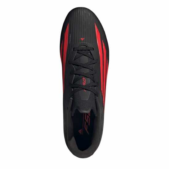 Adidas F50 League Adults Firm Ground Football Boots Black/Red 