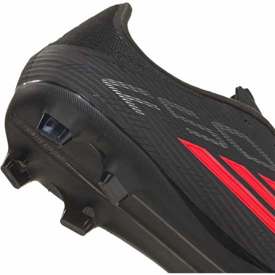 Adidas F50 League Adults Firm Ground Football Boots Black/Red 