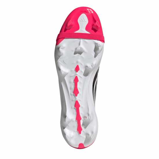 Adidas Мъжки Футболни Бутонки Predator Fold-Over Tongue League Firm Ground Football Boots Mens Red/Blk/White 