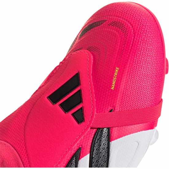 Adidas Мъжки Футболни Бутонки Predator Fold-Over Tongue League Firm Ground Football Boots Mens Red/Blk/White 