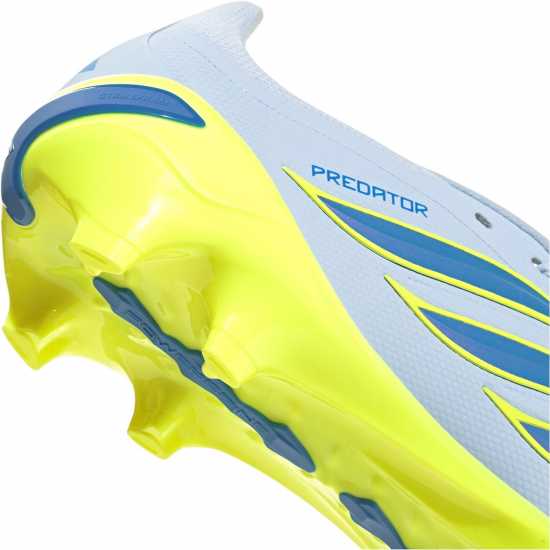 Adidas Мъжки Футболни Бутонки Predator Fold-Over Tongue League Firm Ground Football Boots Mens Blue/Yellow 