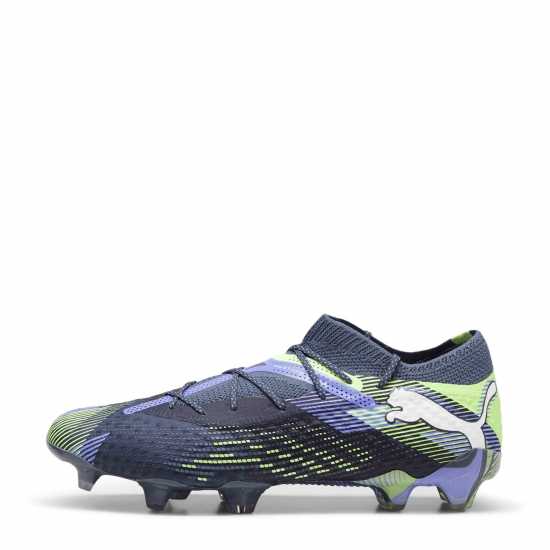 Puma Future 7 Ultimate Firm Ground Football Boots Сиво/Бяло/Зелено Мъжки футболни бутонки