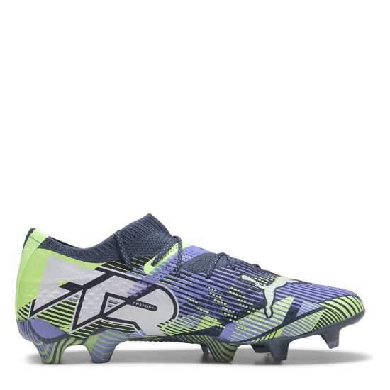 Puma Future 7 Ultimate Firm Ground Football Boots Сиво/Бяло/Зелено Мъжки футболни бутонки