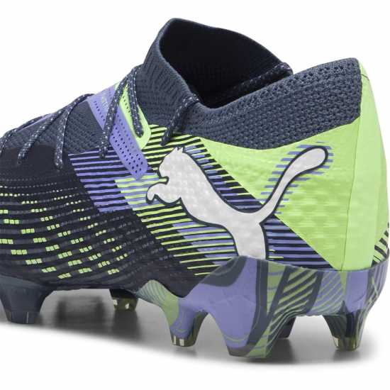 Puma Future 7 Ultimate Firm Ground Football Boots Сиво/Бяло/Зелено Мъжки футболни бутонки