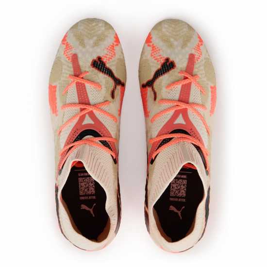 Мъжки футболни бутонки Puma Future 7 Ultimate Firm Ground Football Boots Бяло/Оранжево/Черно Puma Future 7 Ultimate Firm Ground Football Boots Бяло/Оранжево/Черно Мъжки футболни бутонки