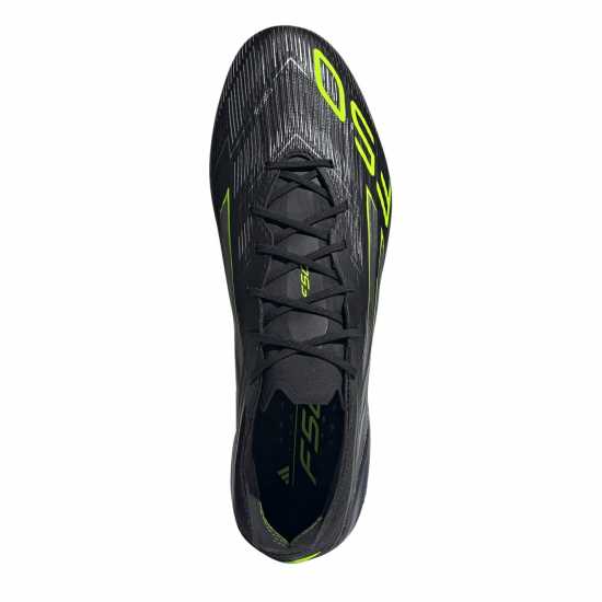 Adidas F50 Elite Adults Firm Ground Football Boots Black/Lemon Мъжки футболни бутонки