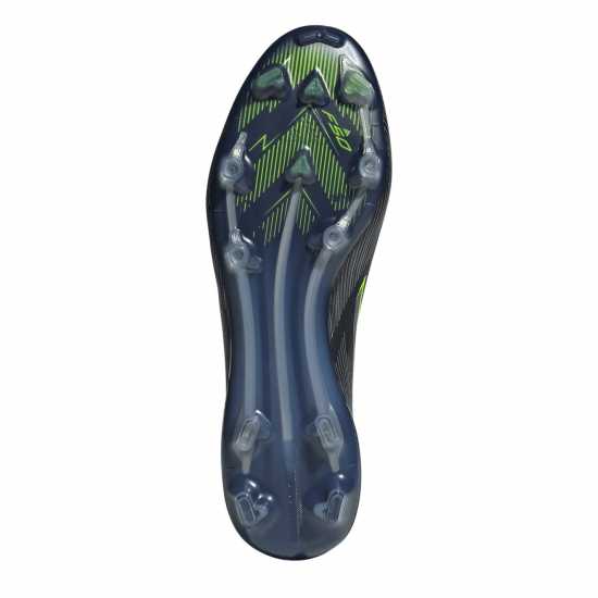 Adidas F50 Elite Adults Firm Ground Football Boots Black/Lemon Мъжки футболни бутонки
