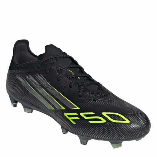 Мъжки футболни бутонки Adidas F50 Pro Adults Firm Ground Football Boots Black/Lemon Adidas F50 Pro Adults Firm Ground Football Boots Black/Lemon Мъжки футболни бутонки