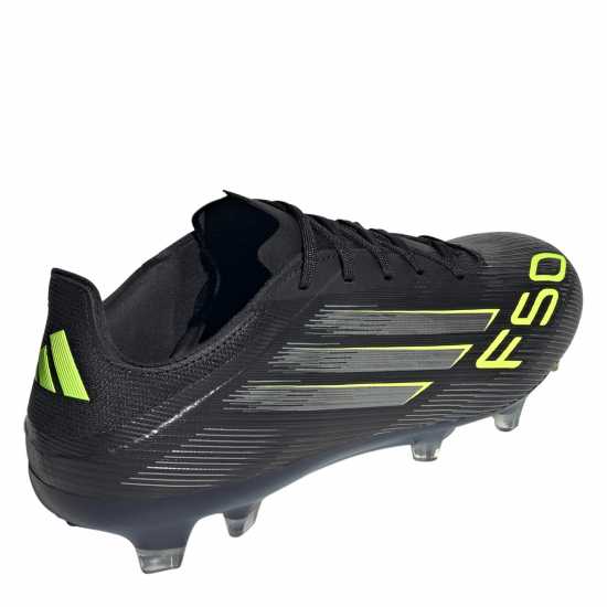 Мъжки футболни бутонки Adidas F50 Pro Adults Firm Ground Football Boots Black/Lemon Adidas F50 Pro Adults Firm Ground Football Boots Black/Lemon Мъжки футболни бутонки