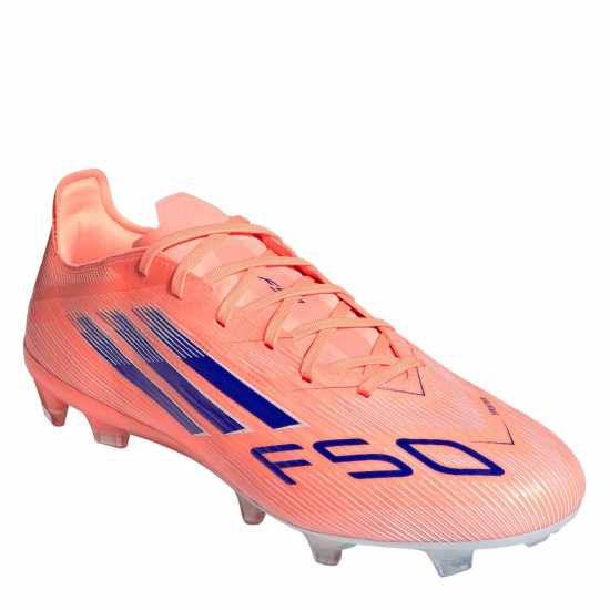 Adidas F50 Pro Adults Firm Ground Football Boots Оранжево/Синьо 