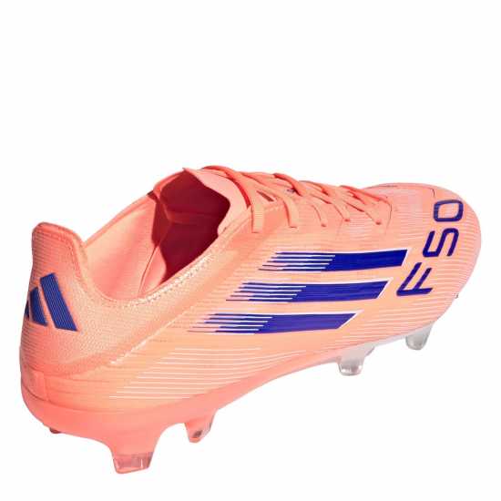 Adidas F50 Pro Adults Firm Ground Football Boots Оранжево/Синьо 