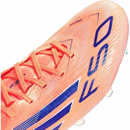 Adidas F50 Pro Adults Firm Ground Football Boots Оранжево/Синьо 