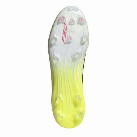 Adidas F50 Pro Adults Firm Ground Football Boots Solar Yellow 