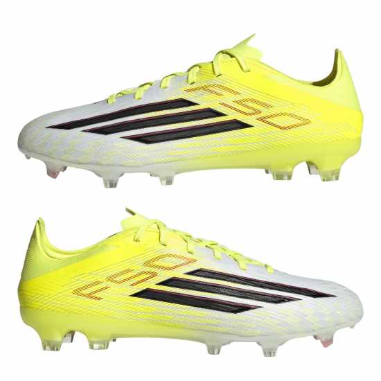Adidas F50 Pro Adults Firm Ground Football Boots Solar Yellow 