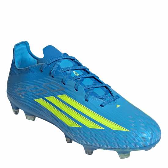 Adidas F50 Pro Adults Firm Ground Football Boots Blue/Yellow 