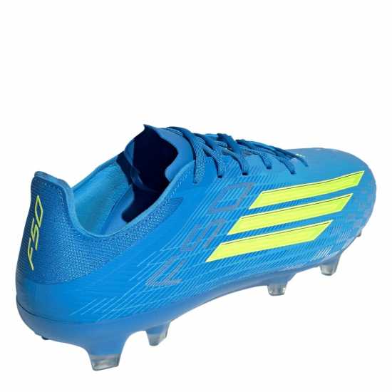 Adidas F50 Pro Adults Firm Ground Football Boots Blue/Yellow 