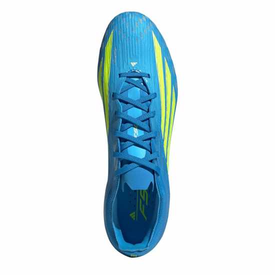 Adidas F50 Pro Adults Firm Ground Football Boots Blue/Yellow 
