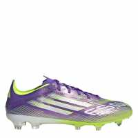 Adidas F50 Pro Adults Firm Ground Football Boots Purple/White Мъжки футболни бутонки