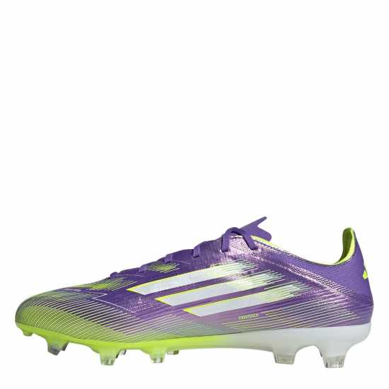 Мъжки футболни бутонки Adidas F50 Pro Adults Firm Ground Football Boots Purple/White Adidas F50 Pro Adults Firm Ground Football Boots Purple/White Мъжки футболни бутонки