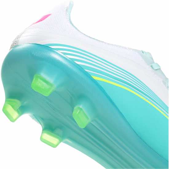 Adidas F50 Pro Adults Firm Ground Football Boots Wht/Pink/Blue Adidas F50 Pro Adults Firm Ground Football Boots Wht/Pink/Blue
