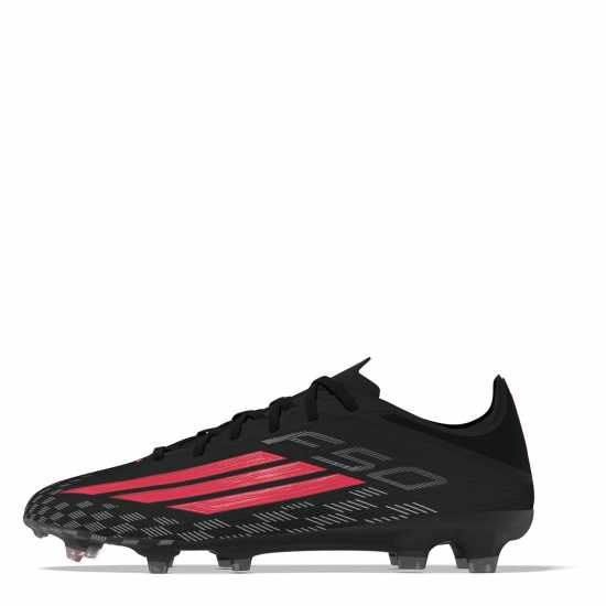 Adidas F50 Pro Adults Firm Ground Football Boots Black/Red 
