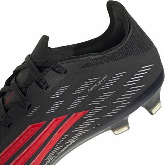 Adidas F50 Pro Adults Firm Ground Football Boots Black/Red 