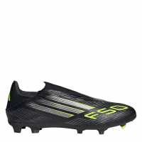 Adidas F50 League Laceless Adults Firm Ground Football Boots Black/Lemon Мъжки футболни бутонки