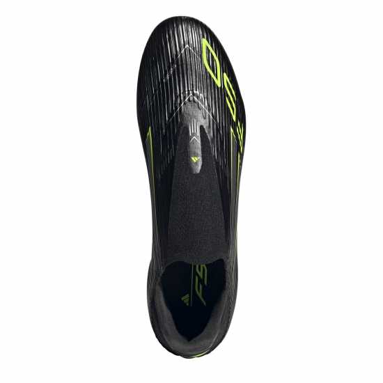 Adidas F50 League Laceless Adults Firm Ground Football Boots Black/Lemon Мъжки футболни бутонки