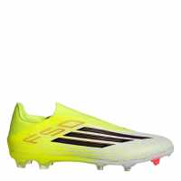 Adidas F50 League Laceless Adults Firm Ground Football Boots Solar Yellow 